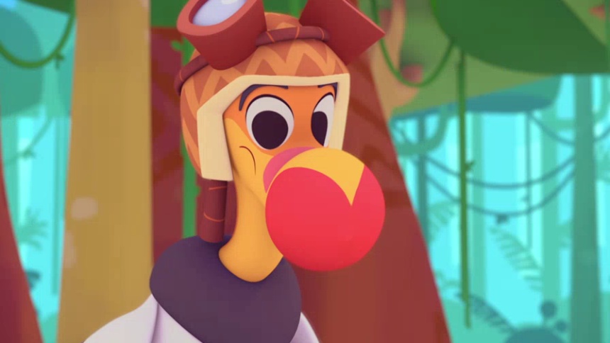 卡图认为这只巨嘴鸟有点儿神经质？