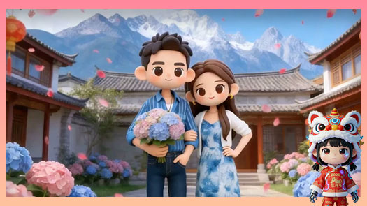 “红豆摇摇冰”祝您马年奔赴爱